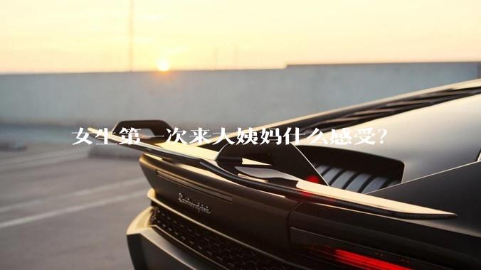 女生第一次来大姨妈什么感受？