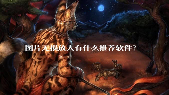 图片无损放大有什么推荐软件？